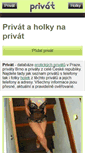 Mobile Screenshot of erotickyprivat.cz
